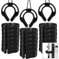 thumbnail image 1 of 24 Pcs First Responder Door Stop Jam with Ropes Law Enforcement Gear Tactical Door Jammer Wedge for Police Firefighter Emergency Medical Services Home Use Keep Doors from Closing (Black), 1 of 6