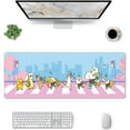 thumbnail image 2 of Animals Crossing Mouse Pad Extended XL Gaming Mice Pad Office Desk Mat with Stitched Edges, Non-Slip Oversized Desk Pad, 31.5 X 11.8 Inch, 2 of 6
