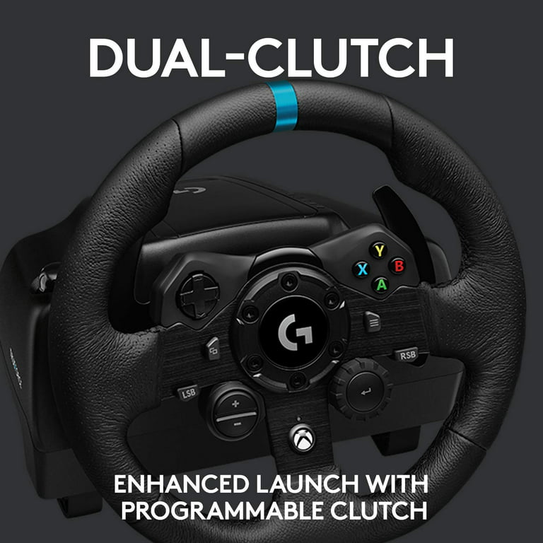 Logitech G920 Racing Wheel and Pedals For PC, Xbox X with Logitech Shifter  