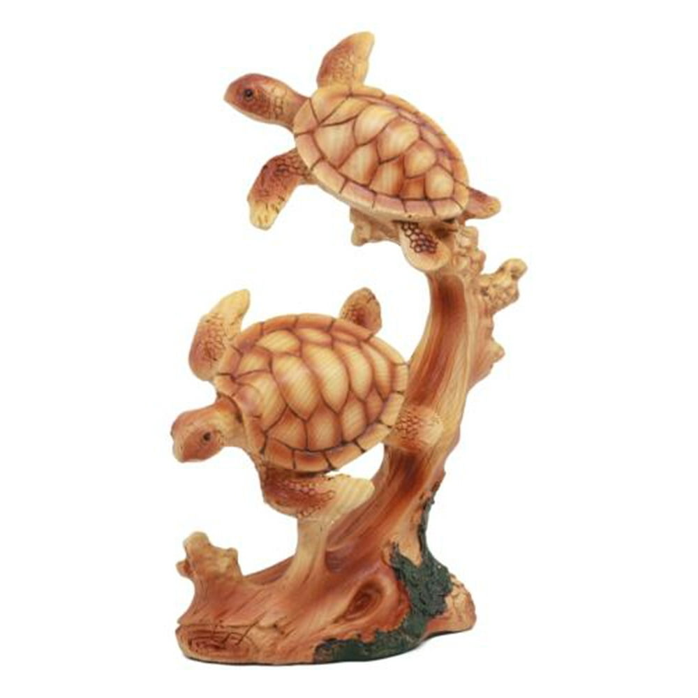 resin turtle statue
