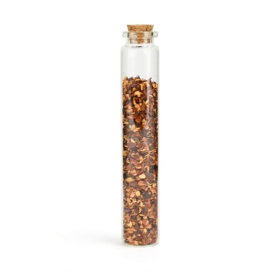 120mm Glass Tube w/ Cork Top - 546 Count