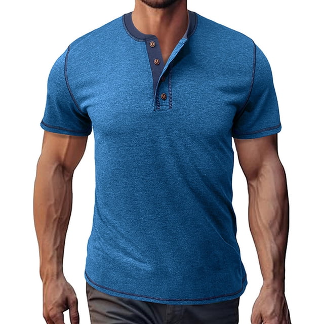 Aqestyerly T-Shirt Rétro pour Hommes, Design Vintage, Col Rond, Manches Courtes, Décontracté et Confortable