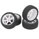 thumbnail image 2 of Neumáticos Universales ANGGREK para coche RC Con Superficie lisa 1/10 para TT01 TT02 XV01 XV02, 2 of 8