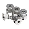 thumbnail image 5 of unbranded 5Ud Poleas Gt2 De Aluminio Plata Para Movimiento En Impresoras 3D Repstrap, 5 of 5