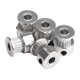 thumbnail image 5 of unbranded 5Ud Poleas Gt2 De Aluminio Plata Para Movimiento En Impresoras 3D Repstrap, 5 of 5