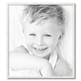 thumbnail image 2 of ArtToFrames 27" x 30" White Stain Picture Frame, 27x30 inch White Wood Poster Frame (WOM-4110),  Pack, 2 of 8