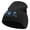 Black, variant on Aqua Sea Embroidered 8 inch Acrylic Short beanie - Lt Blue OSFM