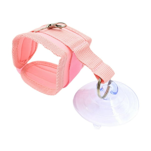 Accesorio de baño para perros y gatos con ventosas para montaje en pared, fácil de usar y cómodo. Rosa