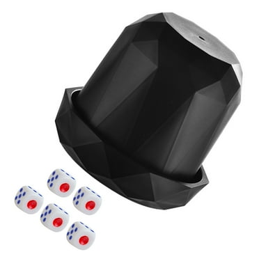 1 Set KTV Dice Game Toy Quiet Cup Dice Toy Dice Board Game Toy for Party