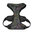 thumbnail image 5 of XMXY No Pull Dog Harness, Geometric Colorful Pattern Adjustable Reflective Pet Harness with Oxford Vest, Medium Size, 5 of 9