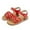 j-Red89, variant on LIIPEE Girls Sandals Casual Summer Solid Color Open Toe Flat Bottom Fashion Sandals Toddler Kids Soft Sole Regular Fit Ankle Strap Shoes Cute Comfortable Breathable Daily Footwear,Red,1.5-2 Years