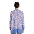 thumbnail image 2 of Dreamers by Debut Women's Open Front Cardigan Sweater, Midweight, Sizes XS-XL, 2 of 5