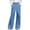 #04 Light Blue 【Mix, Match & Rotate: Stock Up on Daily Colors】, variant on Women's Casual Loose Wide Leg Jeans with Pockets, High Waist Adjustable Denim Pants, Flowy Straight Leg, Baggy Fit for Daily Office, Shopping, Outdoors, Womens | VerBelle,Black L