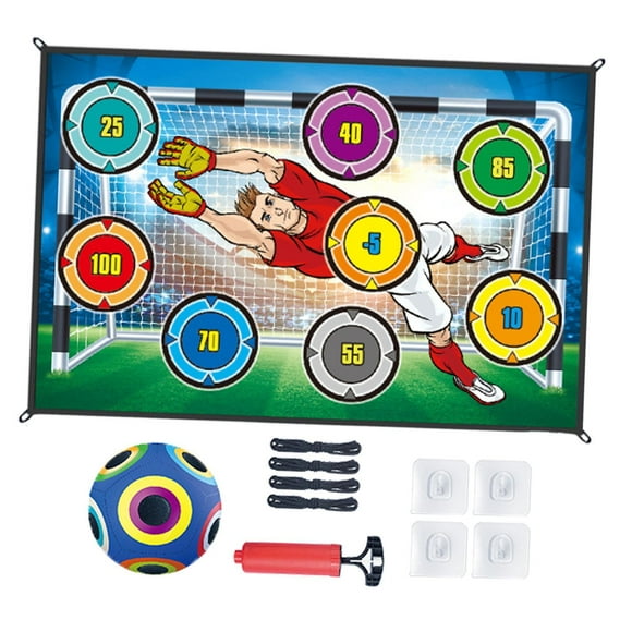 Juego de fútbol para niños y niñas, accesorios para acampar en el patio trasero Estilo A