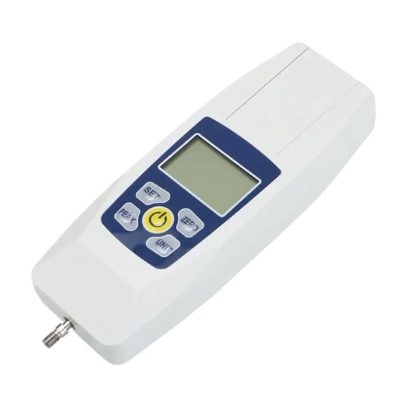 Digital Force Gauge Push And Pull Tester Meter Dynamometer With 4 Units Portable Storage Case Backlit LCD Auto Power-Off
