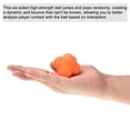thumbnail image 4 of Uxcell Bounce Reaction Balls Coordination Training Ball Agility Trainer TPR High Difficulty, Orange, 4 of 5