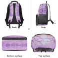 thumbnail image 6 of Uorisanigo 17 Inch School Backpack , Large Capacity Purple Pastel Axolotl Casual Bag for Kids Ages 5-12, Breathable and Comfortable for Elementary Use Travel Hiking, 6 of 7