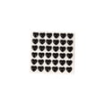 thumbnail image 1 of Ounissouiy 10 hojas de pegatinas de diamantes de imitación, calcomanías acrílicas para niños, pegatinas para uñas de estudiantes, nevera, álbumes de Artesanía Negro Ounissouiy HA062096-04B, 1 of 6