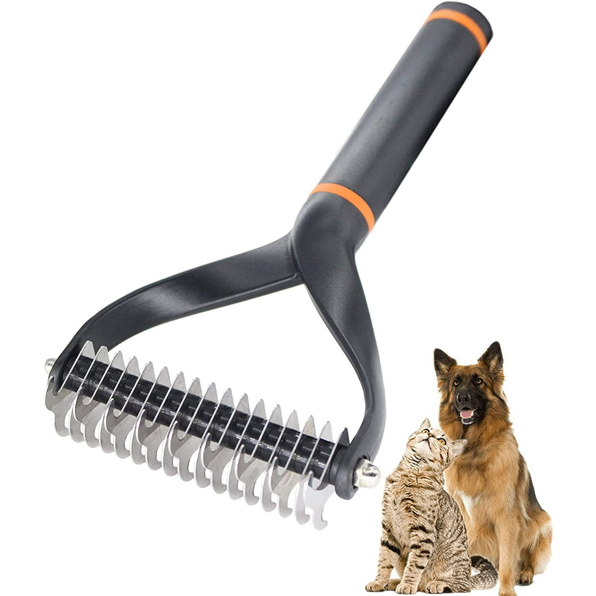 Dog thinning brush hotsell