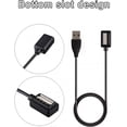 thumbnail image 3 of 1M Smart Watch Fast Charger for 9 Baro, Smart Watch USB Charging Cable with Bottom Slot Design for 4, Data Clip Cradle Charger, 3 of 5