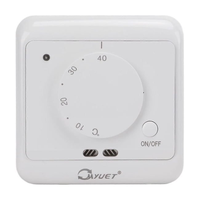 Thermostat mécanique, chauffage électrique au sol pour bâtiments commerciaux, industriels et civils, chauffage AC 230 V