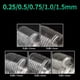 thumbnail image 4 of El rodillo de microagujas de 0,5 mm es ergonómico y fácil de usar para el cuidado del cabello y del cuerpo., 4 of 5