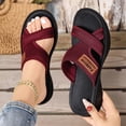 thumbnail image 7 of Willtoo Orthopedic Sandals for Women Arch Support Summer Flat Sandals Wide Non Slip Slip on Sneakers Comfortable 2026 Foam Shoes, 7 of 7