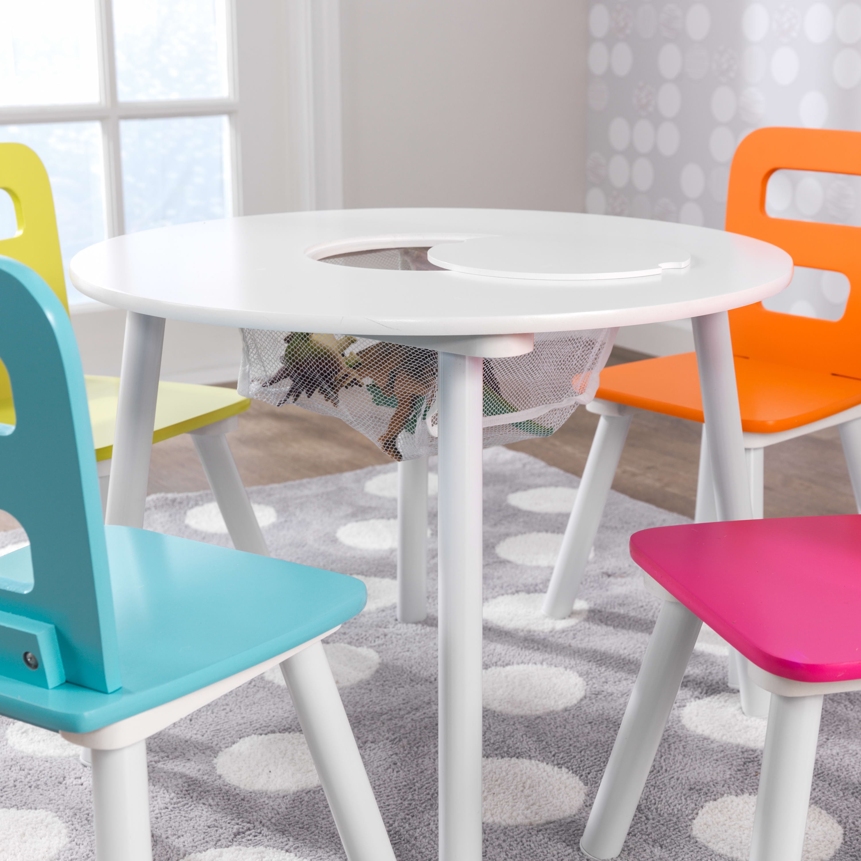 Kidkraft highlighter table and 2024 4 chair set