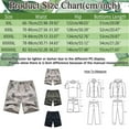 thumbnail image 2 of JHLZHS Mens Camo Cargo Shorts Male Spring Summer Shorts Striped Pocket Tether Cropped Pants Athletic Functional Cargo Pants Nude Shorts Mens Matching Shirt and Shorts Set, 2 of 2