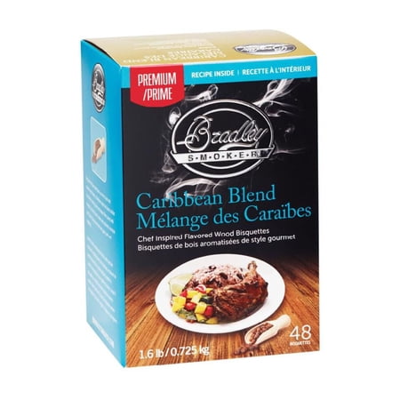 Bradley Smoker Premium Caribbean Blend Bisquettes--24 Pack
