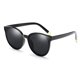 thumbnail image 1 of Gafas de sol Dollger polarizadas a la moda, oversize, estilo ojo de gato, negras, 1 of 7