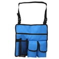 thumbnail image 1 of Bolsa de silla de playa de tela Oxford 600D impermeable al aire libre bolsas de mensajero para bebidas almacenamiento de alimentos azul, 1 of 8