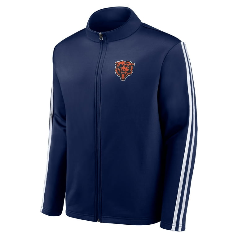 Chicago bears track jacket sale