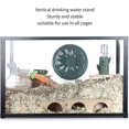 thumbnail image 3 of Cactus Leakproof Water Bottle Ceramic Food Bowl Universal Water Bottle Holder Stand For Rabbit Hamster Guinea Pig And Ot Walkbee A B, 3 of 5