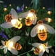 thumbnail image 1 of Guirnaldas de luces alimentadas por energía Solar 30led impermeable al aire libre simulación abejas decoración para jardín decoraciones de Navidad, 1 of 5