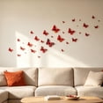thumbnail image 5 of 12 Pcs 3D Butterfly Wall Decals Multicolor 4 Sizes Removable Self-Adhesive Stickers for Bedroom Kitchen Home Decor, 5 of 6