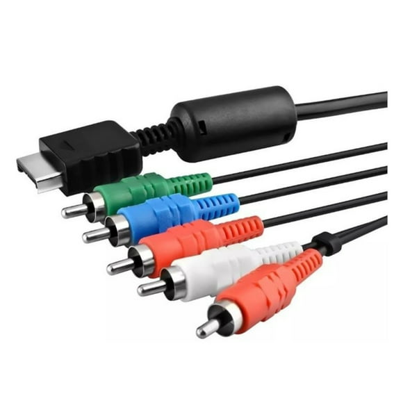 Cable Audio Video Componente Virtual Zone Compatible con PlayStation 3 PS3 y PlayStation 2 PS2 Virtual Zone VZ-PS3-CC
