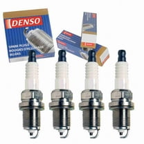 4 pc DENSO Standard Spark Plugs compatible with Honda Odyssey 2.2L L4 1995-1997