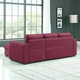 thumbnail image 4 of 9 PCS Corduroy Flexible Combination Sectional Sofa Olive, 4 of 10
