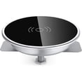 thumbnail image 1 of HAYAN Embed in Desk Wireless Charger,15W Fast Charging Pad Phone Charger,Hidden Desk Grommet Qi Charging Station Compatible with iPhone 16/15/14/13/12/11/11 Pro/8/Xs Max/XR/Galaxy S22/S21/S20, 1 of 1