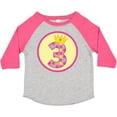 thumbnail image 3 of Inktastic Princess 3rd Birthday Girls Toddler T-Shirt, 3 of 5