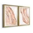 thumbnail image 2 of Wexford Home Rose Quartz I Premium Framed Print, 30.5" x 42.5" - Ready to Hang, Gold (Set of 2), 2 of 9
