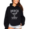 thumbnail image 2 of Ladies Golf Club Par Then Bar Hoodie for Women Cute Golfer Golf Pullover Sweatshirt, Black Hoodie, M, 2 of 8
