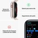 thumbnail image 4 of Smartwatch Apple Series 8 (GPS + Cellular) Caja de aluminio medianoche de 45 mm correa deportiva medianoche, 4 of 4
