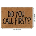 thumbnail image 3 of Giyblacko Carpet Door Mats Fun Copywriting Mat Holiday Mat Welcome Door Mat Polyester Door Mat, 3 of 4