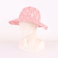 thumbnail image 6 of Jamicy Sun Hat for Boys Girls Summer Outdoor Wide Brim UPF 50+ Adjustable Strap Toddler Beach Hat for Boys & Girls, 6 of 9