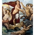 thumbnail image 2 of Raphael 20x22 Black Modern Framed Museum Art Print Titled - Triumph Of Galatea Detail, 2 of 4
