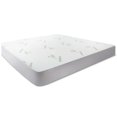 thumbnail image 4 of Canadian Linen Protège-Matelas en Bambou, Doux Absorbant Lavable Housse de Matelas Ajustée, Tissu de Literie Rafraîchissant en Viscose Doux Absorbant Respirant, Imperméable Silencieux Antidérapant Poche Profonde Protecteur, Simple, 4 of 8