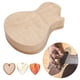 thumbnail image 4 of Caja de púas de guitarra de Madera maciza de arce ANGGREK con 3 púas regalos de guitarrista, 4 of 8