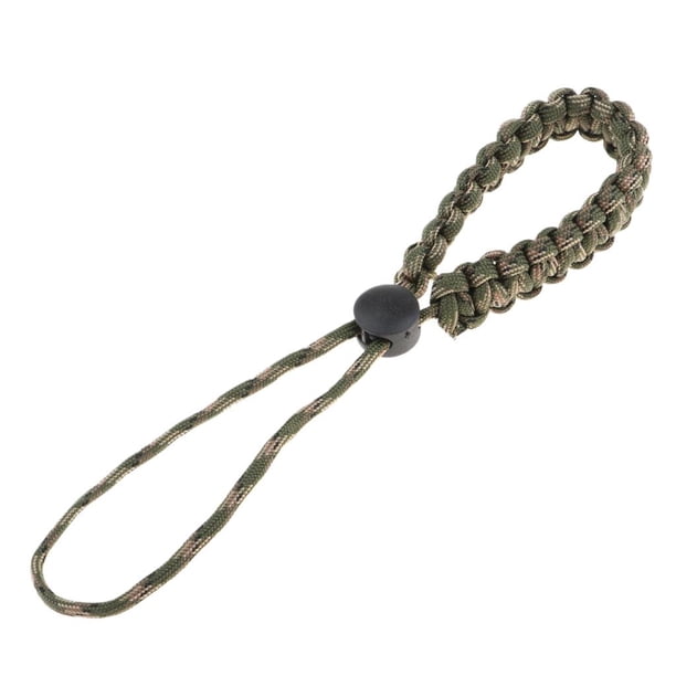 Correa de Muñeca profesion, Cordón de Muñeca con Bloqueo, Antorcha de Cuerda Manual para Buceo, Snorkel, Equipo de ejercicio Acuáticos, Equ Camufje Verde DYNWAVEMX Cordón de muñeca de buceo